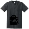 DryBlend ® 50 Cotton/50 Poly Pocket T Shirt Thumbnail