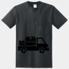 DryBlend ® 50 Cotton/50 Poly Pocket T Shirt Thumbnail