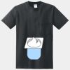 DryBlend ® 50 Cotton/50 Poly Pocket T Shirt Thumbnail