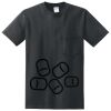 DryBlend ® 50 Cotton/50 Poly Pocket T Shirt Thumbnail