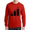 DryBlend ® 50 Cotton/50 Poly Long Sleeve T Shirt Thumbnail