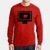 DryBlend ® 50 Cotton/50 Poly Long Sleeve T Shirt Thumbnail