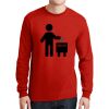 DryBlend ® 50 Cotton/50 Poly Long Sleeve T Shirt Thumbnail