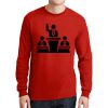 DryBlend ® 50 Cotton/50 Poly Long Sleeve T Shirt Thumbnail